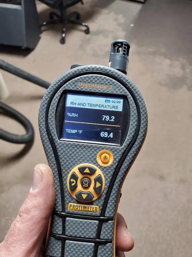 Moisture meter humidity assessment for Mold Remediation & Removal in Muskogee